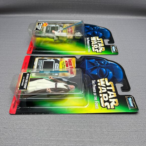 Kenner 1997 Star Wars The Power o/t Force Luke Skywalker & Obi-Wan (Ben) Kenobi - Picture 5 of 6